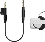 Geekria QuickFit Short Audio Cable Compatible with Bose Around-Ear AE2, AE2i Headphones Cable, 2.5mm
