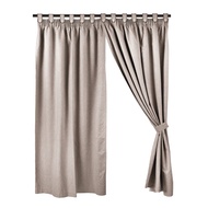 Eurotex Blackout Curtain Block 100% Sunlight 3 Ways Hanging Options (1 Piece) GD4112