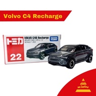 Takara Tomy Tomica Volvo C4 Recharge Diecast Size Hotwheels No.22 Car Toy For Kids 1/63