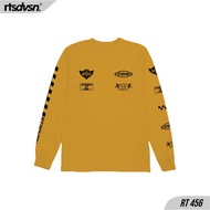 T-SHIRT LOCAL SIZE RTSDVSN 456 | GOLDEN STREET LONG SLEEVE | Combed T-Shirt