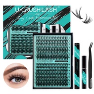 D i y l a s h e x t n o k Segmented Self-Grafting 2 8 0 Clusters Extended False Eyelashes Set