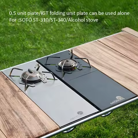 Camping Spider Stove Accessories for SOTO ST-310 ST-340 IGT Folding 0.5 Unit Plate Gas Stove Table A