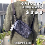 現貨包郵‼️🇰🇷韓國直送 Gregory皇牌黑花斜孭袋 Padded Shoulder Pouch M Crossbody Bag