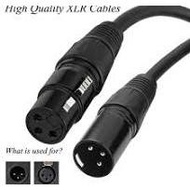 Microphone cable xlr male to xlr female 6 meters - xlr male to xlr female