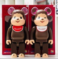 當天可以交收 Medicom toys Bearbrick 400% MONCHHICHI 蒙奇奇 EXHIBITION 結婚禮物 全新未開封 現貨