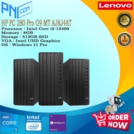 HP PC 280 Pro G9 MT AJ8J4AT Intel Core i5-12400 8GB 512GB SSD W11P 1Y