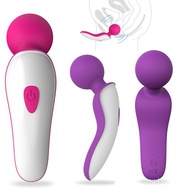 Silicone Clitoral Vibrators Mini Round Head Electric Vibrating Spear Breast Massager Female Orgasm Masturbator Sex Toys