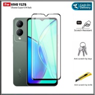 LAYAR VIVO Y17s Tempered Glass Full Front Screen Package