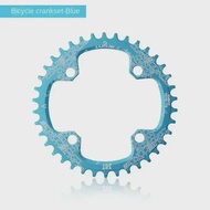 LUNJE Bicycle Crankset 104bcd 38t crankset Round Narrow Wide Chainring MTB Mountain bike bicycle  ch