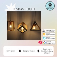 Tuya Smart Pendant Light – E27 Zigbee Dimmable Tunable White RGB Smart Home Ready 3 Years Warranty