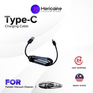 Hericaine Twister Car Vacuum Cleaner - TYPE C Charging Cable Wire R6053