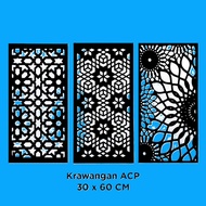 ACP PLATE CRAFT LASER CUTTING FENCE SIZE 30X60