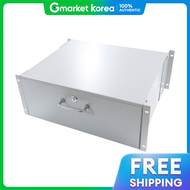 Mahalinke 4U Ivory Security Drawer Cabinet for Rack Ml-Sdr4U