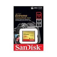 SanDisk Extreme CompactFlash 128GB 記憶卡 專業攝影 錄影 高速記憶卡 CF卡（SD-CF120M-128G）