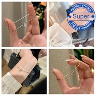 ASDMAEIT Bubble Snake Bone Bracelet Female Simple Sweet And Niche Sense Girl Sense Fashion Lovely B7