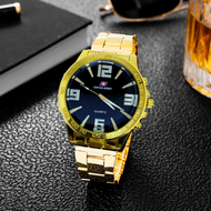 Jam Tangan Pria Analoq Swiss Army Rantai Stainles Steel Import Tampilan Berkelas