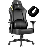 Gaming Chair Office Chair With 4d Armrest, Racing Game Chair Pu Leather Reclining High Back Ergonomi