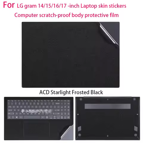 For LG Gram 17 2024 2023 laptop skin sticker 17Z90S-M computer body protective film 17Z90SB vinyl st
