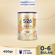 S-26 Promil GOLD Tahap 1 Susu Pertumbuhan Anak Usia 0-6 Bulan, Kaleng 400gr