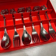 日本 Tom and Jerry spoon and fork set