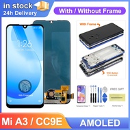 Super AMOLED Screen for Xiaomi Mi A3 M1906F9SH M1906F9SI Lcd Display Touch Screen Digitizer Assembly
