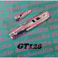 Modenas GT128 Cover Exhaust / Muffler Protector [chrome] # cover ekzos gt 128 depan belakang