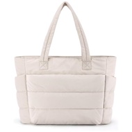Lightweight and Soft White Bag for Women Traveling, Gym Students, and Beach Goers 6TRO