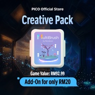 [Creative Pack] PICO 4 Ultra VR Headset 12GB + 256GB + 1 Year Warranty - 1 Game