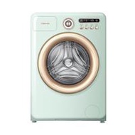 เครื่องซักอบผ้าฝาหน้า HISENSE WD105R5 10.5/7 กก. 1400RPM อินเวอร์เตอร์ สีเขียวพาสเทล (1281025)