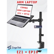Ez1 + EP10 - Laptop arm Combo - Laptop lifting arm - arm-mounted Laptop stand -F80 + Fp2
