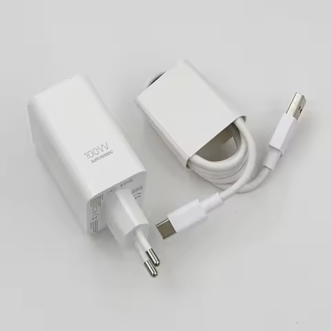 Original Realme 100 Charger USB SuperVOOC Power Adapter 10A USB C Cable For Realme 11 12 13 Pro Pro+