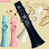 USTHOW Kazoo Flute, Dudu Mouthpiece Portable Design Professional Kazoo, Simple With Lanyard Compact 