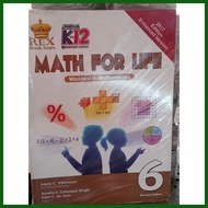 ◇ ♕ MATH FOR LIFE grade 6(book sale)