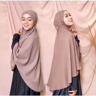 Bergo Jumbo | Jilbab Syari | Bergo Crinkle Xxl