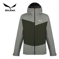 【SALEWA 義大利】PUEZ GORE-TEX PACLITE JACKET 男 輕量防水外套｜登山外套 機能風衣/ 深橄欖/5130 (5282)/ 46 / S