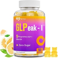 GLP-I Probiotic Gummy for Women and Men, 17-in-1 GLP-I Supplement with Akkermansia Probiotic, GLP-I 