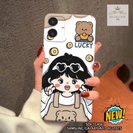 HP Samsung A07 4G 2025 Case - Rajacase - Samsung A07 4G casing - Cartoon case Motif - Cellphone prot