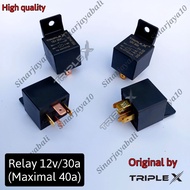 Relay 12volt relay 4 feet 5 feet relay 12v 12 volt v 4 5 feet p relay 4p 5p triple x 30a 40a
