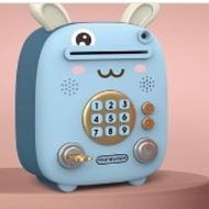 Music Unlock Fingerprint ATM Kids Box Piggy Bank Digital & Music Cartoon Password