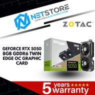 ZOTAC GEFORCE RTX 5050 8GB GDDR6 TWIN EDGE OC GRAPHIC CARD - ZT-B50500H-10M