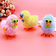Fashion Wind-up Hopping Jumping Chicken Clockwork Walking Toys Kids Gift