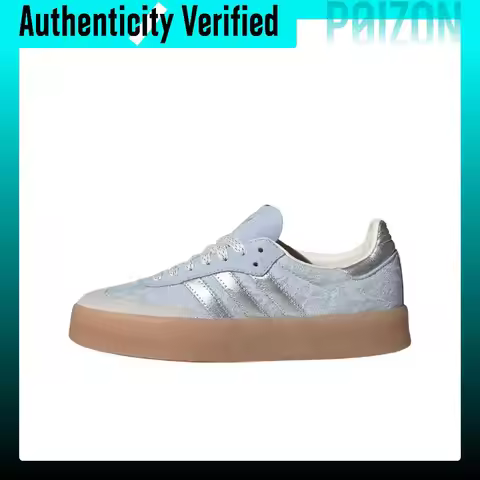 Adidas Originals x LIBERTY LONDON SAMBAE German Army Trainers Unisex Crystal Blue IH1967