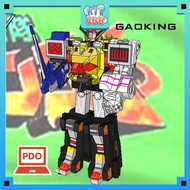 Paper Model Anime Game Gaoranger Mecha (Gao King) - Transformable