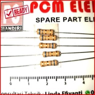 Resistor 0,50 1/2 W 6,8Ohm 6R8 Pcmel29 Dijamin