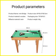 ☢ ✌ ◪ Mini billiard Table for Kids Wooden Tabletop Pool Table Set billiards