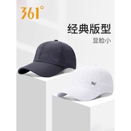 361 Outdoor Hat Men Women Peaked Cap Spring Summer Sun Hat Mesh Breathable Sports Sunscreen Sunshade