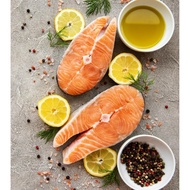[HOT ITEM] Fresh Frozen Atlantic Salmon Steak, Ikan Salmon 200-240gm