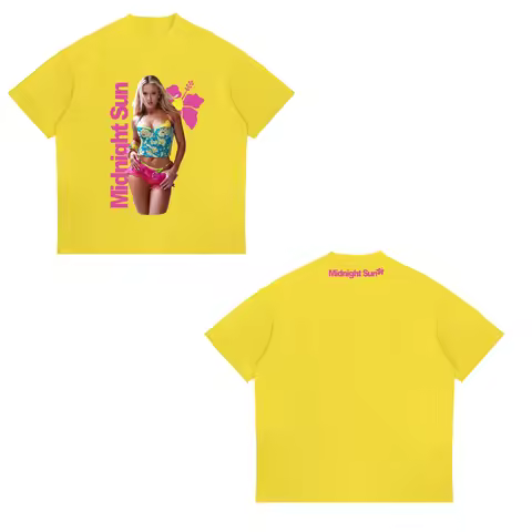 Sweden Singer Zara Larsson 2026 New Midnight Sun Tour Commemorative T-Shirt Cotton Comfortable High 