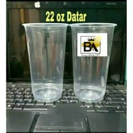 22 OZ FLAT PLASTIC CUPS 9 GRAMS (M CUP) PP PLASTIC CUPS