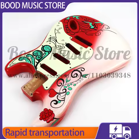 Fend Customshop Jimi Hendrix Montery Pop Straocaste Guitar Body Alder Wood